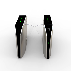 304ss nhà máy cho người đi bộ Flap rào cản turnstile kiểm soát truy cập với Nhận dạng khuôn mặt vân tay Swipe mã qr-esd - Product Image 2
