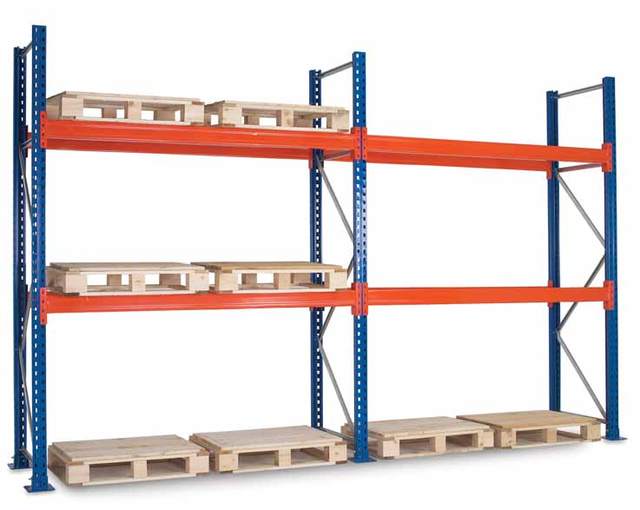 USA Type Warehouse Steel Pallet Racks 3000IBS 4000Ibs Factory Direct Sale Teardrop Pallet Racks