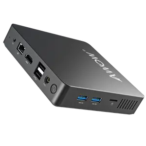 Awow Pro Win10 Intel Celeron N3350 Up To 2.4GHz 4G DDR 64G EMMC 2.4G/5G Wifi Desktop Mini PC Support 4K Dual HD