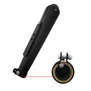 Tubo silenciador de escape Universal Retro Vintage para motocicleta, 440mm, 18 pulgadas, Material de hierro para Harley Davidson <span class=keywords><strong>Cafer</strong></span> Racer Bobber Chopper - Product Image 2
