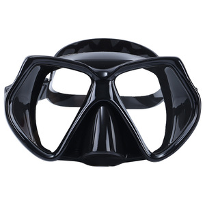 Masque de plongée en verre trempé à deux fenêtres, étanche, anti-buée, vue large à 180°, plongée libre, sports nautiques - Product Image 1