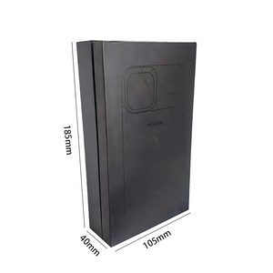 Box Phone Base High Quality Black Box Paper Customized Printing Phone Packaging Lid And Base Mobile Phone Box