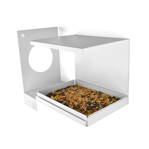 Jh-mech ağaç monte Modern kuş evi besleme tepsisi ve ağır kuş besleyiciler ile açık havada asılı - Product Image 6