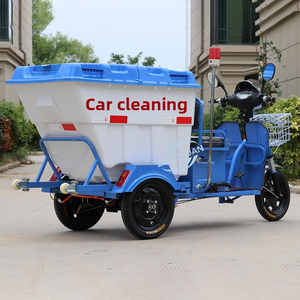 Electric Waste Collection Tricycle 500L ABS <b>Engineering</b> <b>Plastic</b> Box 580W Motor 100-200kg Payload 50-70km Range - Product Image 2