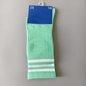 Calzini Sportivi Personalizzati da Uomo, Ricamati, Antiscivolo, Morbidi, per Basket, Yoga, Calcio, Ciclismo, Bianchi - Product Image 5