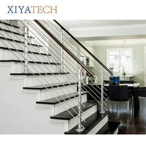 XIYATECH Modern <strong>Design</strong> Vertical Stainless <strong>Steel</strong> <strong>Stair</strong> Rod Handrail Cable <strong>Railing</strong> - Product Image 1