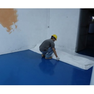 Tapis de sol auto-adhésif Surface <span class=keywords><strong>Protection</strong></span> temporaire du sol Couverture de peintre Construction en feutre polaire Rouleau de <span class=keywords><strong>bâche</strong></span> imperméable - Product Image 4