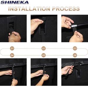 Nuevo diseño de accesorios de Interior de coche, Red de aislamiento de camión trasero, versión de cuatro puertas para <span class=keywords><strong>Ford</strong></span> <span class=keywords><strong>Bronco</strong></span> 2021 + - Product Image 2