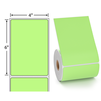 500 étiquettes par pile ; Étiquettes thermiques auto-adhésives pliables personnalisables Dymo PayPal, résistantes à l'eau, en papier continu, sans papier support