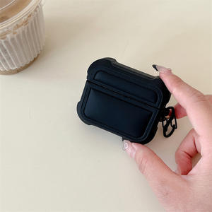 Nouvel arrivage North Logo Puffer Housse de protection en <span class=keywords><strong>mousse</strong></span> pour <span class=keywords><strong>AirPods</strong></span> 4 <span class=keywords><strong>Pro</strong></span> 1/2 Gen Durable TPU Down Jacket Cases - Product Image 5