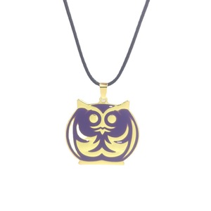 Nueva joyería de moda japonesa <span class=keywords><strong>Lycoris</strong></span> Recoil Anime collar creativo Animal búho aleación colgante collar para hombres y mujeres - Product Image 1