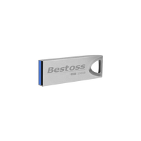 Memoria USB Metálica Bestoss de Alta Velocidad con Logo Personalizado 4GB 8GB 16GB 32GB 64GB 128GB 256GB 2TB Pen Drive