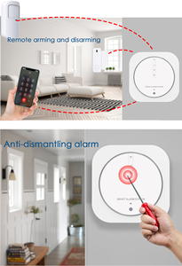 Nuevo Sistema de Alarma Inteligente Tuya <span class=keywords><strong>2026</strong></span> con WiFi 4G, Ethernet RJ45, Kit de Seguridad Inalámbrico para el Hogar, Alarma Antirrobo con Control Remoto por Aplicación RFID - Product Image 3