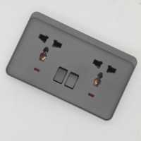 Prise murale universelle durable 240V norme britannique pour usage domestique