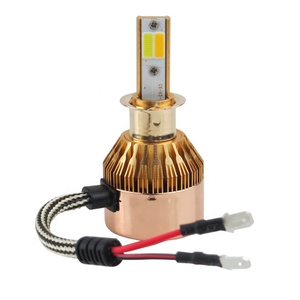 Ingrosso bicolore H7 <span class=keywords><strong>H4</strong></span> LED lampadina auto 3000K 6000K Cob Chip nuova condizione faro Led - Product Image 4