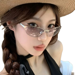 European American Outdoor Sports Sunglasses UV400 Protection Windproof Goggles Cat Eye Design Light Weight Durable Cycling - Product Image 1