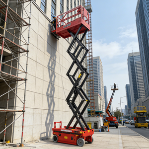 Livraison Gratuite - Échafaudage <span class=keywords><strong>Mobile</strong></span> Électrique Hydraulique à Ciseaux de 6m, 8m, 10m, 12m, 14m à Vendre - Product Image 1