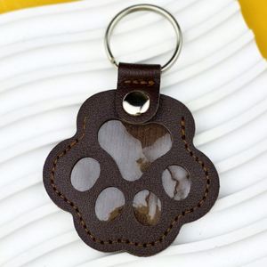 Llavero Promocional de Cuero PU para Guardar Pelos de Mascotas al por Mayor, Regalo de Marketing de Marca para Clínicas Veterinarias y Salones de Estética Canina - Product Image 1