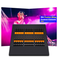 Console d'éclairage DMX MA2 SHTX la plus populaire avec flight case pour mariage, discothèque, fête, contrôleur 512 Command Wing