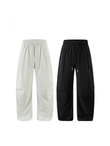 Four sided elastic quick drying air-conditioned <b>pants</b> for spring 2026, new cool and quick drying workwear ice <b>silk</b> <b>pants</b> - Product Image 5