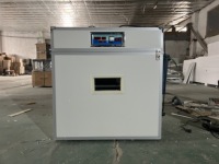 Incubateur automatique pour 528 œufs, couveuse agricole avec écran LED, contrôle intelligent de la température et de l'humidité