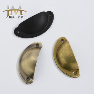 Poignées de tiroir Jingmao 82 mm en fonte de fer style antique pour meubles et décoration intérieure - Product Image 5