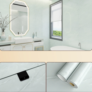 Pegatinas Geométricas Modernas Autoadhesivas de PVC Impermeables e Ignífugas para Cocina, Sala de Estar y Paredes del Hogar 2025 - Product Image 6