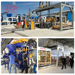 เครื่องทำอิฐ HongFa QT8-15 ประสิทธิภาพสูง รองรับแม่พิมพ์หลายแบบ สำหรับผลิต<span class=keywords><strong>เสา</strong></span>คอนกรีตและหินปูพื้น - Product Image 5