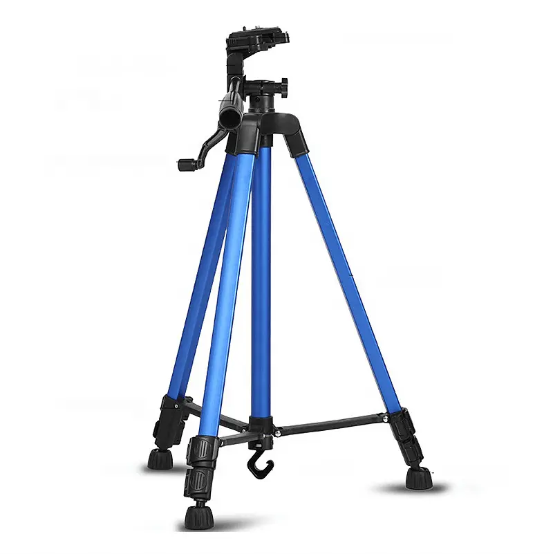 Multi Color Aluminum Tripod 3366 Classic Lightweight Tripod Stand Mount for Live Broadcast Photography DSLR Camera Canon Nikon