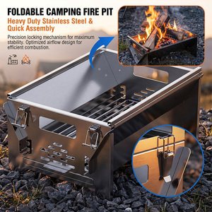 Parrilla de Carbón de Acero Inoxidable 304 de Gran Capacidad con Rotación Automática y Asador Desmontable Tipo Flip - Product Image 4