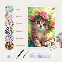 Peintures sur toile personnalisées E-032 5D Full Drill Diamond Painting