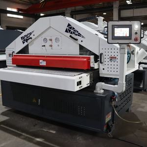 Ponceuse à double bande CNC pour le travail du bois ponceuse pour meubles <span class=keywords><strong>de</strong></span> bureau <span class=keywords><strong>Moteur</strong></span> <span class=keywords><strong>de</strong></span> construction en métal pour usine <span class=keywords><strong>de</strong></span> fabrication - Product Image 2