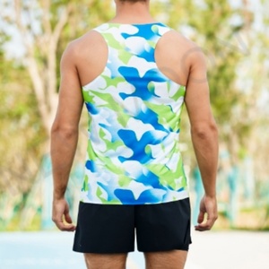 Chaleco Deportivo Transpirable de Secado Rápido para Hombre, Personalizado con Impresión por Sublimación de Alta Calidad para Maratón - Product Image 4