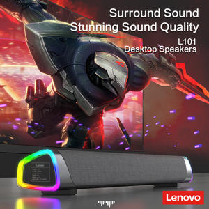 <span class=keywords><strong>Lenovo</strong></span> L101 <span class=keywords><strong>ordinateur</strong></span> haut-parleur stéréo musique Surround Subwoofer haut-parleur pour Macbook Huawei Xiaomi PC lecteur filaire haut-parleur - Product Image 5