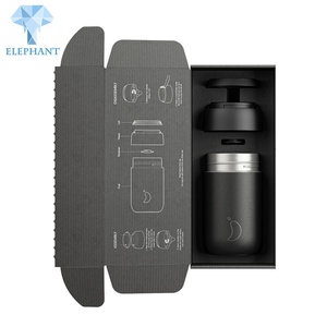Custom Logo Hot Sell Water Bottle Jug Tumbler Corrugated Paper Packaging Mailer Black <b>Box</b> - Product Image 5