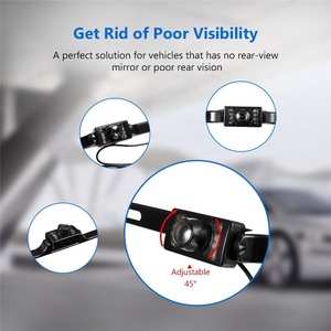Podofo CMOS Dell'automobile di Inverso di Retrovisione di Backup Telecamera di Parcheggio di Visione Notturna Impermeabile 120 Gradi - Product Image 5