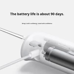 Irrigador Dental Eléctrico Mijia 2 con 2 Tanques <span class=keywords><strong>de</strong></span> Agua Integrados, Irrigador Bucal Portátil para el Hogar, Limpieza Oral, Cálculos Dentales - Product Image 4