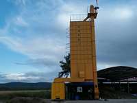 Séchoir à grains circulant automatique à flux mixte de 20 tonnes, haute et basse température, économe en énergie, pour le séchage du riz, du blé, du maïs et du soja