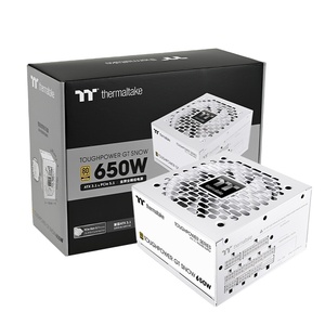 Nouveau Stock Thermaltake AG-650-W PCIE5.1 ATX 3.1 <span class=keywords><strong>PSU</strong></span> <span class=keywords><strong>650W</strong></span> <span class=keywords><strong>80</strong></span> + Or pour l'alimentation à découpage de bureau de jeu - Product Image 1
