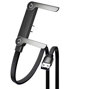 Nuevo Cable USB Tipo-C de 1.5m 5A con Carga Rápida PD, Trenzado y Blindado de Nailon, para Teléfonos Móviles, para iPhone, para <span class=keywords><strong>Samsung</strong></span> - Product Image 1