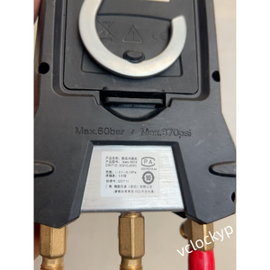 Testo 550s Digital Manifold Refrigerant Meter W/ Wired Clamp <b>Temperature</b> Probes Used - Product Image 4