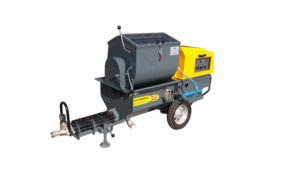 ウォルゴー JP90-F モルタル噴射機 セメントミキサー スクリューポンプ 7KW出力 3相 380V 115L/MIN出力 主要部品 モーター 30bar - Product Image 3