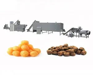 Small Corn puffed Snacks Food Extruder Machinery Production Line Price