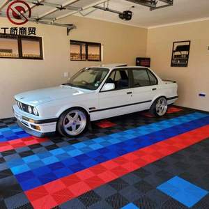 400X400X18mm Carreaux de sol de <span class=keywords><strong>garage</strong></span> en <span class=keywords><strong>PVC</strong></span> à emboîtement Tapis de sol <span class=keywords><strong>pour</strong></span> lavage de <span class=keywords><strong>voiture</strong></span> <span class=keywords><strong>Dalle</strong></span> de sol multifonctionnelle <span class=keywords><strong>pour</strong></span> <span class=keywords><strong>garage</strong></span> Drop Shipping - Product Image 3