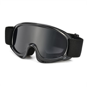 घौझोउ कारखाने की गुणवत्ता वाली बाइक गोगल्स एवी बच्चों युवा पीसी ब्लैक फ्रेम मोटोक्रॉस गोगल्स यूव सुरक्षा मोटरसाइकिल गोगल्स - Product Image 2