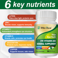 Capsules Wins Town OEM pour la Santé Oculaire avec Complément Nutritionnel – Formule Quotidienne de Soin et de Bien-être – Produit Nutritionnel Botanique