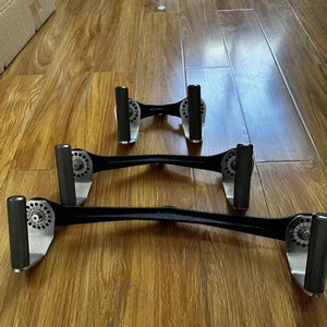 Accessoire de câble de fitness robuste pour la musculation 360 °   Ensemble de poignées rotatives multi-grip pour lat pulldown - Product Image 2