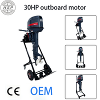 Moteur hors-bord 2 temps 30 CV à arbre long ou court, système CDI en alliage d'aluminium OEM, 100 % neuf, pour bateau de pêche