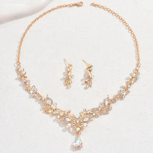 مجموعة مجوهرات كريستال حجر الراين رائع إكسسوارات بالجملة للعرائس وملكات حفلات التخرج عبر أوروبا وأمريكا - Product Image 6