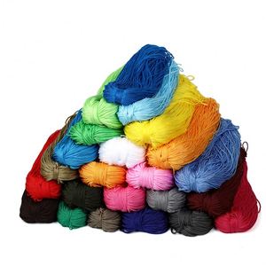 4-5mm Hot Sale Factory Wholesale Nylon Strong Stretch Round <b>Braided</b> Elastic Cord Polyester Rope - Product Image 3